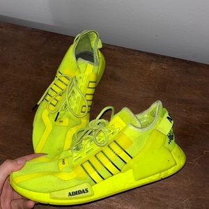Neon Adidas NMD’s Men’s size 9